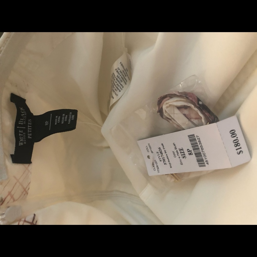 White House Black Market Strapless Dress - Picture 4 of 8